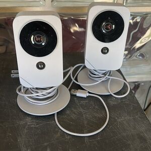 ADT Blue USB Wired Home Security Indoor Camera (Pair)